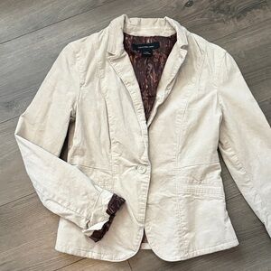 Women's Calvin Klein corduroy blazer jacket small